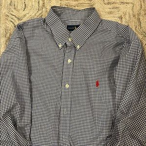 Polo button down long sleeve shirt
